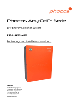 Phocos Any-Cell Lithium Energy Storage System ESS-L Benutzerhandbuch