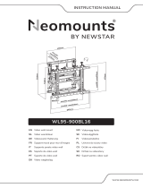 Neomounts WL95-900BL16 Video Wall Mount Benutzerhandbuch