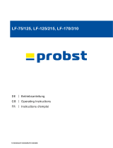 probst LF-125/215 Benutzerhandbuch