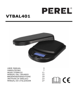 Velleman VTBAL401 DIGITAL MINI PRECISION SCALE Benutzerhandbuch