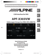 Alpine APF-X303VW Referenzhandbuch