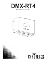 CHAUVET DJ DMX Rt-4 Dmx Controller Benutzerhandbuch