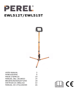 Perel EWL512T PORTABLE FOLDING LED WORK LIGHT Benutzerhandbuch