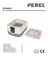 Velleman VTUSC2 ULTRASONIC CLEANER Benutzerhandbuch
