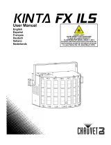 CHAUVET DJ Kinta FX ILS Countless Razor Sharp Multicolor Beams Benutzerhandbuch
