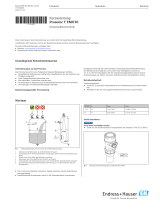 Endres+Hauser KA Prosonic T FMU30 Short Instruction