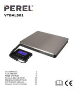 Velleman VTBAL501 DIGITAL POSTAL SCALE Benutzerhandbuch