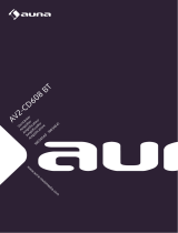 Auna AV2-CD608BT HiFi Stereo Amplifier Bedienungsanleitung