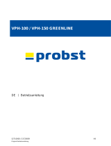 probst VPH-150-GREENLINE Benutzerhandbuch