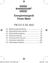 Brennenstuhl Primera-Line Wattage and current meter PM 231 E Benutzerhandbuch