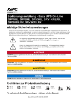 Schneider Electric Easy UPS On-Line Benutzerhandbuch