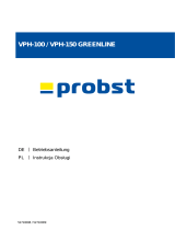 probst VPH-150-GREENLINE Benutzerhandbuch