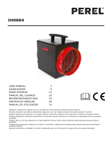 Perel IH0004 Industrial Fan Heater 3300 W Benutzerhandbuch
