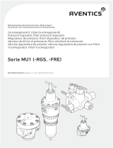 AVENTICS , Pressure regulator, filter pressure regulator, series MU1 Bedienungsanleitung