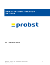 probst TM-150-D-A-XL Benutzerhandbuch