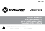 Horizon Fitness Heimtrainer "Paros 3.0" Bedienungsanleitung