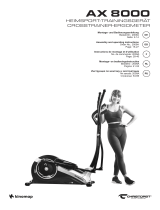 Christopeit Sport Crosstrainer-Ergometer AX 8000 Benutzerhandbuch