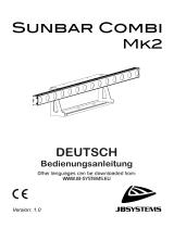 JB systems SUNBAR COMBI Mk2 Bedienungsanleitung