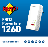 FRITZ FRITZ!Powerline 1260 Schnellstartanleitung