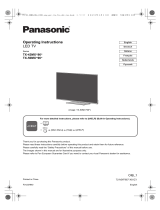 Panasonic TX50MXX969 Schnellstartanleitung