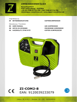 Zipper Maschinen ZI-COM2-8 Air Compressor Benutzerhandbuch