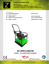 Zipper Maschinen ZI-RPE120GYN Bedienungsanleitung