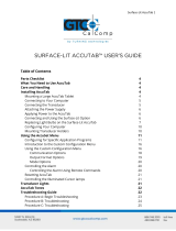 GTCO Cal Comp Surface-Lit AccuTab Benutzerhandbuch