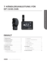 BAFANG DP C240/241.CAN Bedienungsanleitung