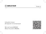 Brayer BR2600 Bedienungsanleitung