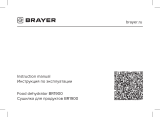 Brayer Dryer for vegetables and fruits Benutzerhandbuch