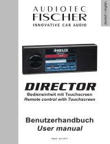 Audiotec Fischer DIRECTOR - Display Remote Control Bedienungsanleitung