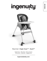 ingenuity Trio 3-in-1 High Chair - Nash Bedienungsanleitung
