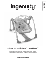 ingenuity Swing 'n Go Portable Swing - Hugs & Hoots Bedienungsanleitung