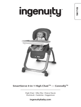 ingenuity SmartServe 4-in-1 High Chair - Connolly Bedienungsanleitung