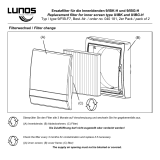 Lunos 9/FIB-F7 Replacement filter Installationsanleitung