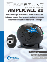 Geemarc AMPLICALL 20 - Clearsound Bedienungsanleitung