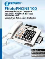 Geemarc PHOTOPHONE100 Benutzerhandbuch