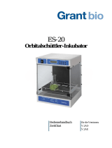 Grant Instruments ES-20 Compact Shaker-Incubator Benutzerhandbuch