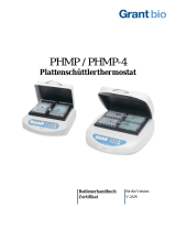 Grant Instruments PHMP Series Thermoshakers Benutzerhandbuch