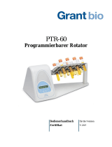 Grant Instruments PTR-35 and PTR-60 360° Vertical Multi-function Benutzerhandbuch