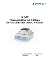 Grant Instruments PCMT Thermoshaker Benutzerhandbuch