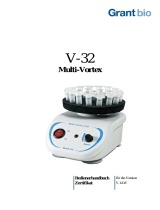 Grant Instruments V-32 Vortex Mixer Benutzerhandbuch