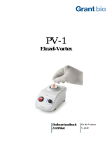 Grant Instruments PV-1 Vortex Mixer Benutzerhandbuch