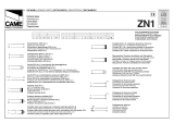 CAME BX, ZN1 Spare Parts Manual