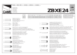 CAME BX, ZBXE24 Spare Parts Manual
