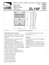 CAME 002ZL19F Installationsanleitung