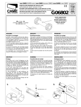 CAME G06802, G06850 Installationsanleitung