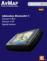 AvMap Geosat 5 blu e Benutzerhandbuch