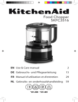 KitchenAid 5KFC3516 Food Chopper Benutzerhandbuch