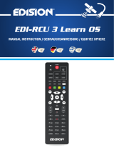 Edision EDI-RCU 3 Learn OS Benutzerhandbuch